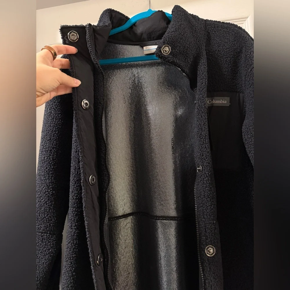 Columbia Women’s Omni-Heat Black Teddy Jacket - Picture 4 of 10